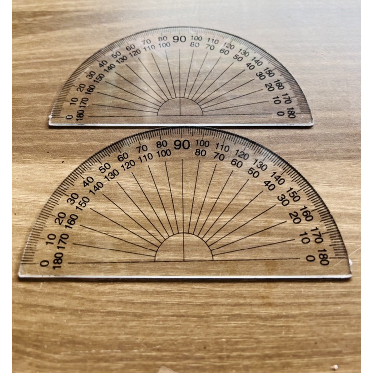 Protractors 180 Degrees,10 Pcs Plastic Protractor Clear Math Protractor 180 Degrees Protractor For Angle Measurement