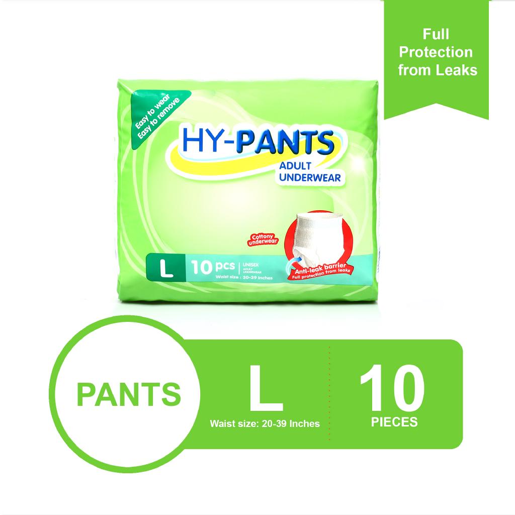 HyPants Adult Underwear Large 10s x 10 Shopee Philippines