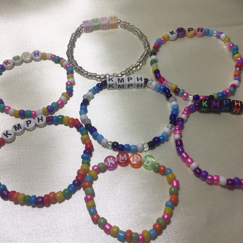 Personalized/Customized Beaded Name Bracelet | Shopee Philippines