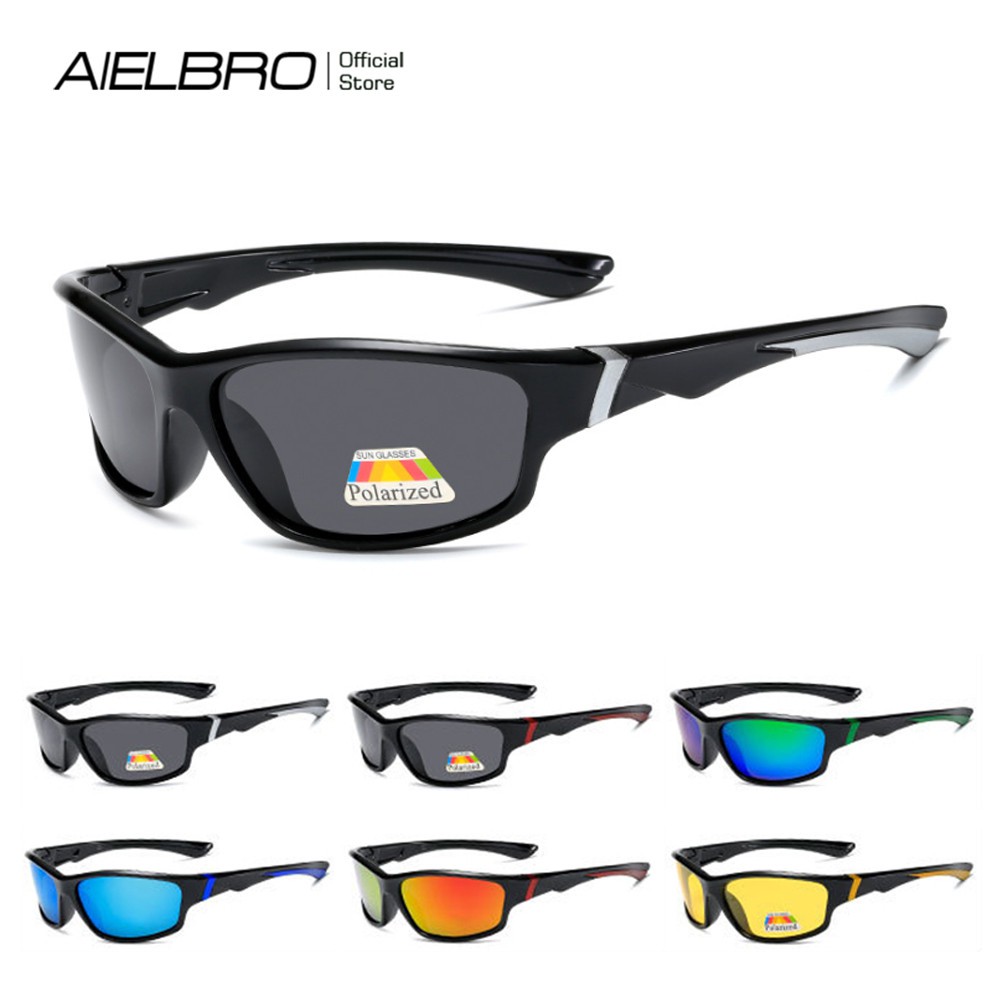 Aielbro Men Women Polarized Glasses Car Driver Night Vision Goggles Anti Glare Polarizer