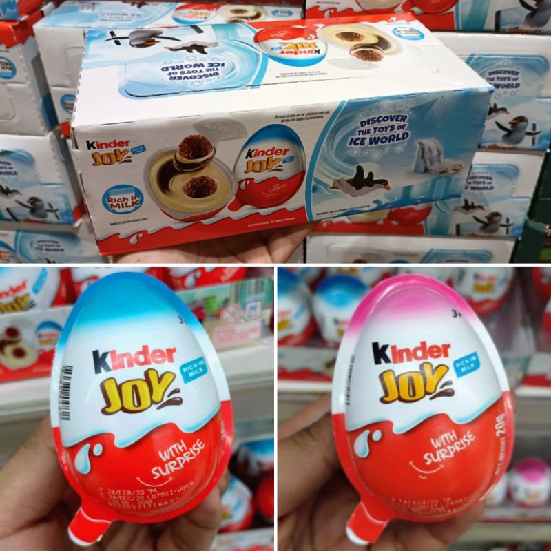 Kinder Joy Chocolate Egg With Surprise For Kids g 130g 160g Shopee Philippines