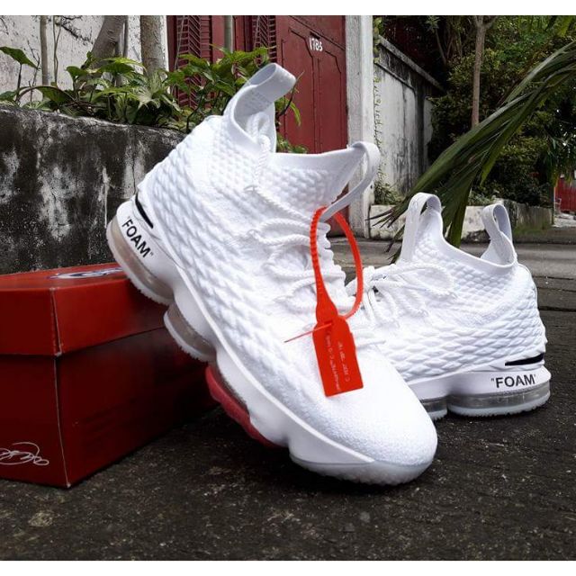 off white lebron 15