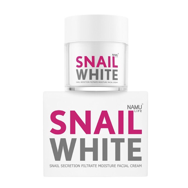 snail white moisturizer