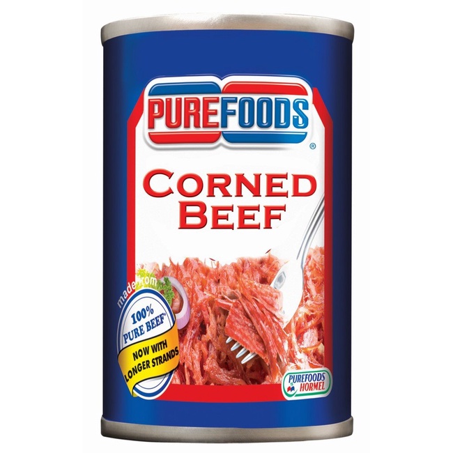 Purefoods Corned Beef 150g Shopee Philippines