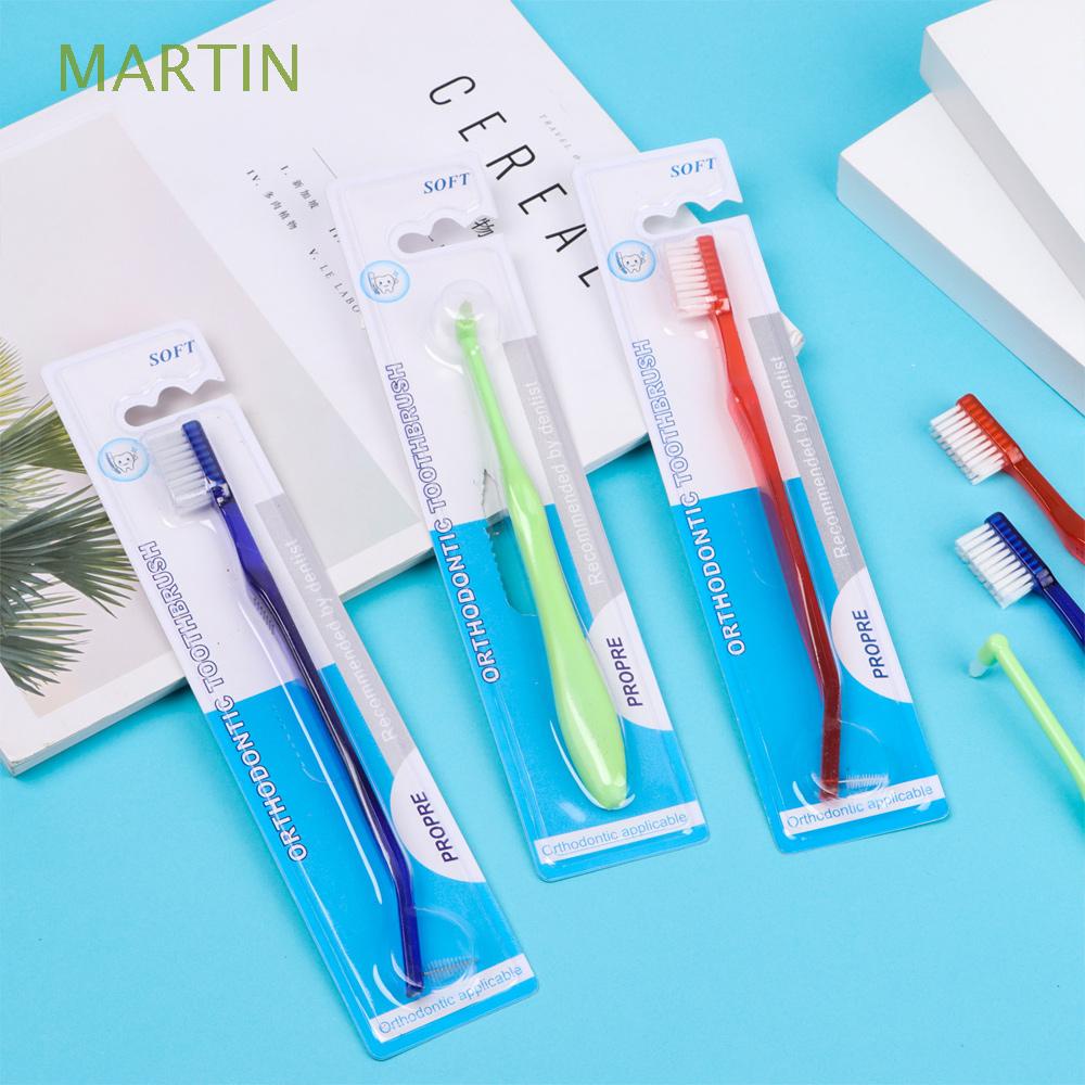 MARTIN Orthodontic Toothbrushes DoubleEnded Teeth Ortho Braces Teeth