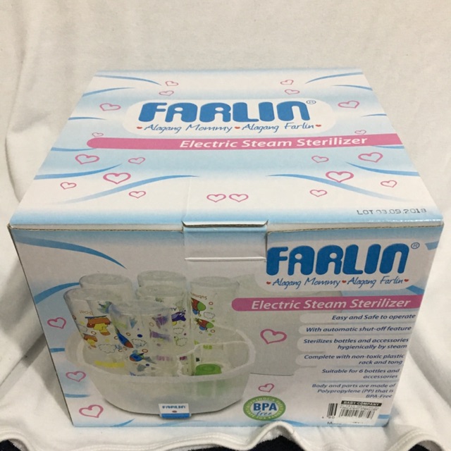 farlin electric steam sterilizer