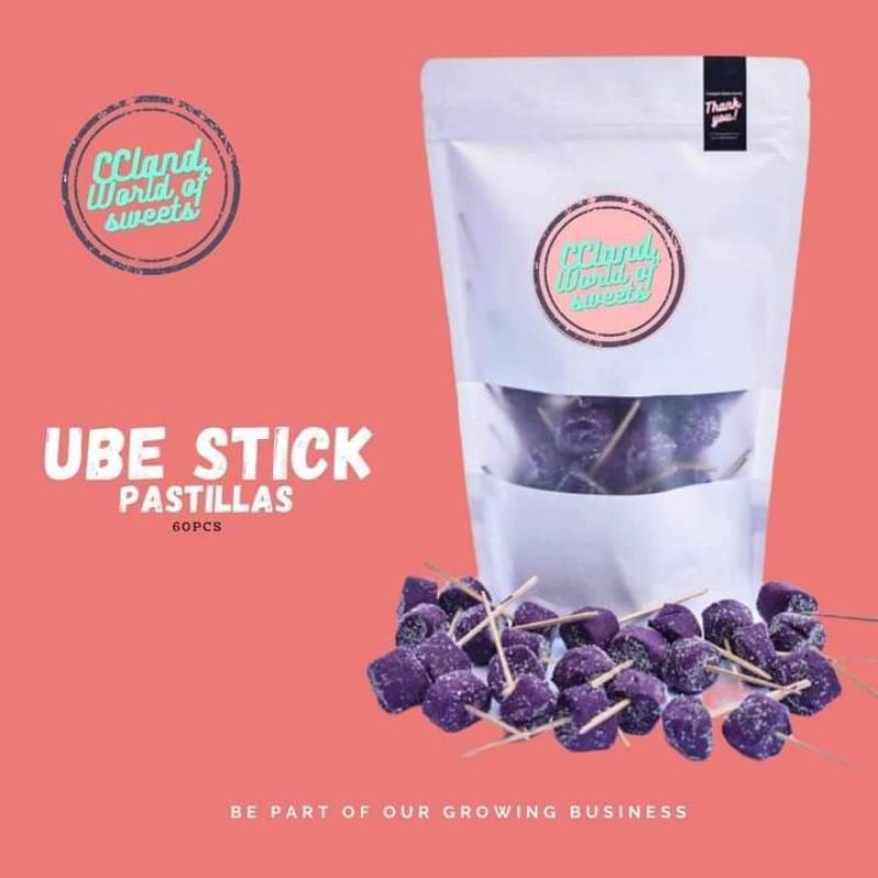 Ube stick pastillas 60 pcs. Shopee Philippines