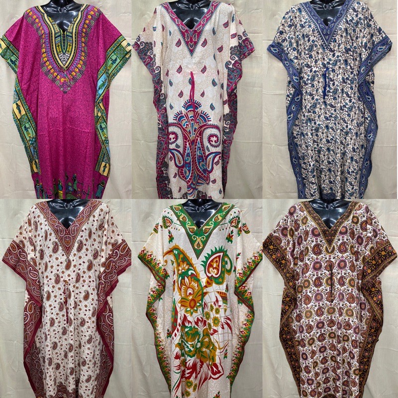  Batik  Duster  Silk Long Rayon 2 Daster  Batik  Daster  