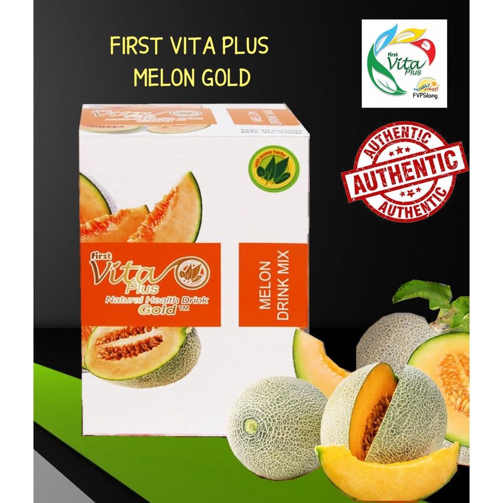 First Vita Plus MELON GOLD (100 AUTHENTIC) Shopee Philippines