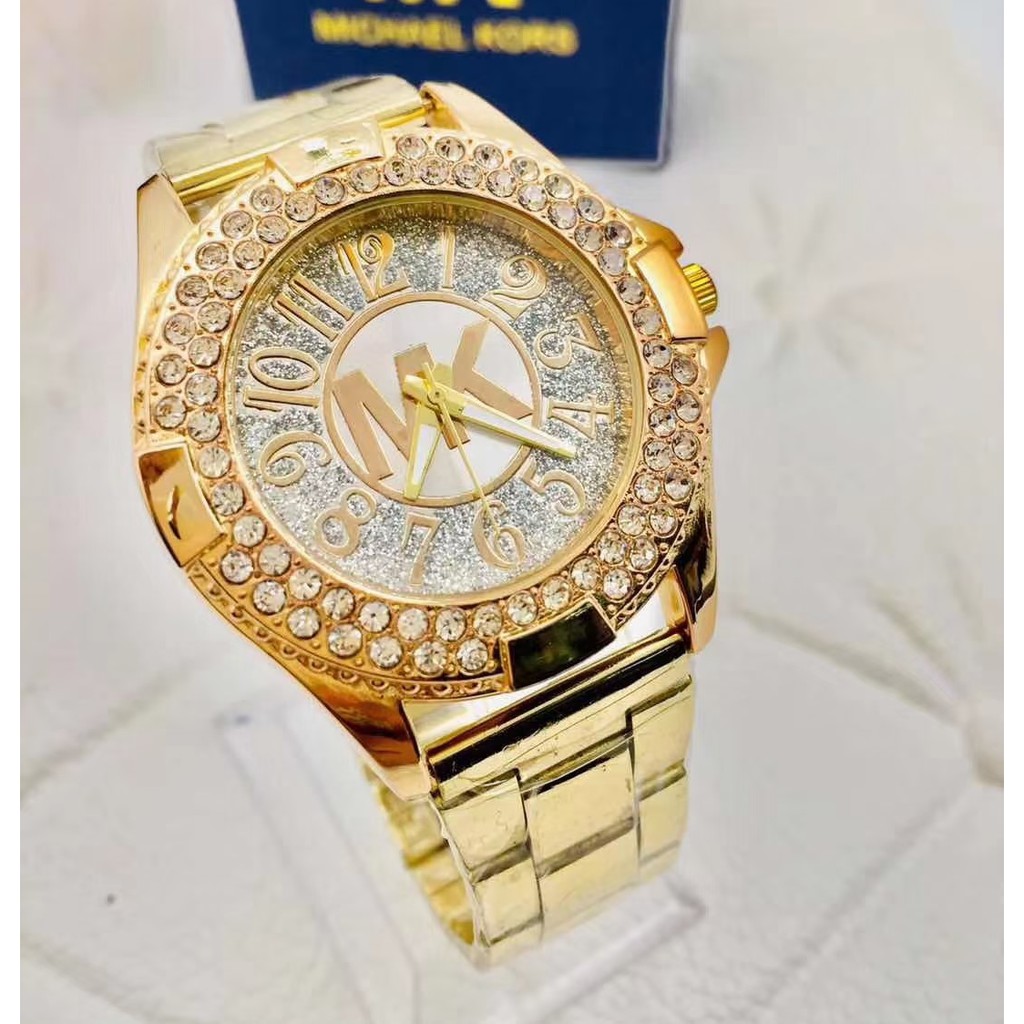 Michael Kors MK Watch Ladies Watch for Women Stainless Diamond Fashion Watch  T288 | Shopee Philippines