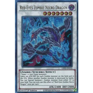 Red-Eyes Zombie Necro Dragon GFP2-EN133 | Shopee Philippines