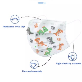 3Ply Disposable Face mask For Kids 50pcs #4