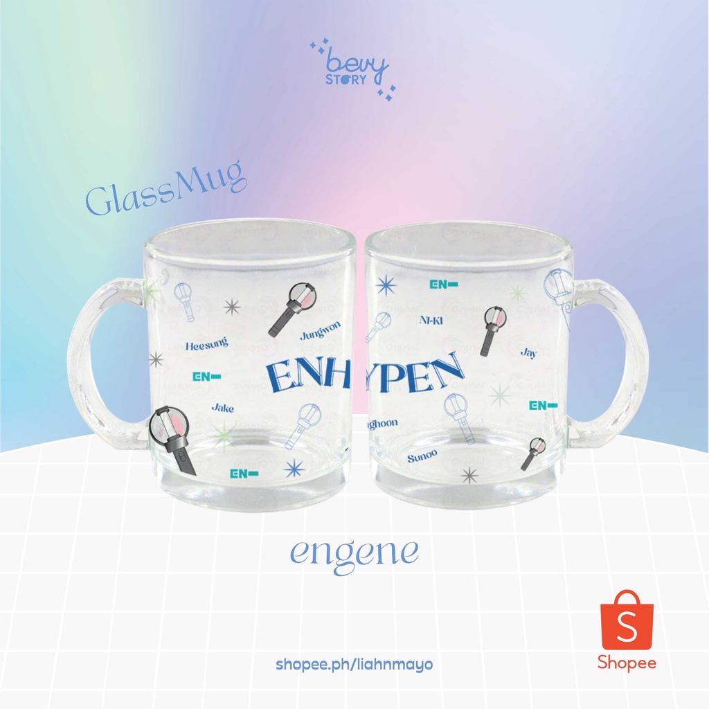 BevyStory | Enhypen MERCH Engene Cute Kpop Aesthetic Mug Gift Ideas ...