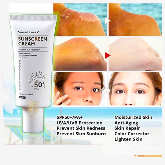 Original from Korea Whitening Sunscreen Cream Sunblock for Face and ...