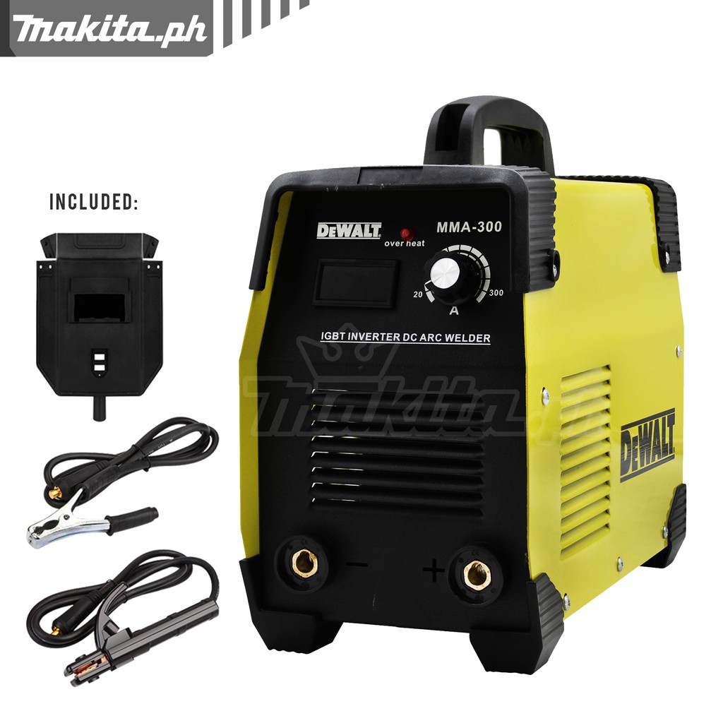 DeWALT MMA300 IGBT Inverter DC ARC Welding Machine Shopee Philippines