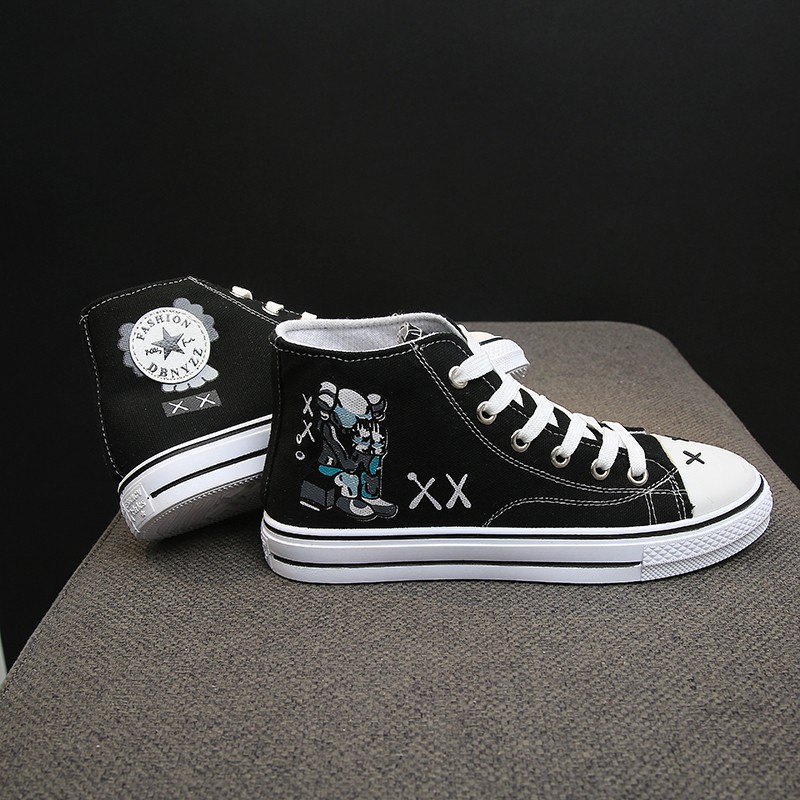 womens canvas high top sneakers