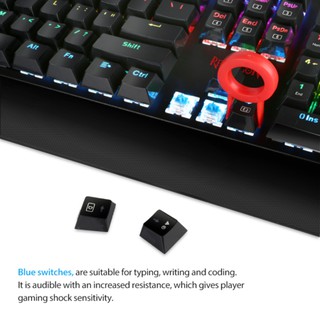 Red Dragon Kala RGB Mechanical Keyboard Blue Switch K557 | Shopee ...