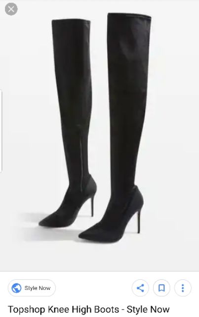 topshop thigh high boots