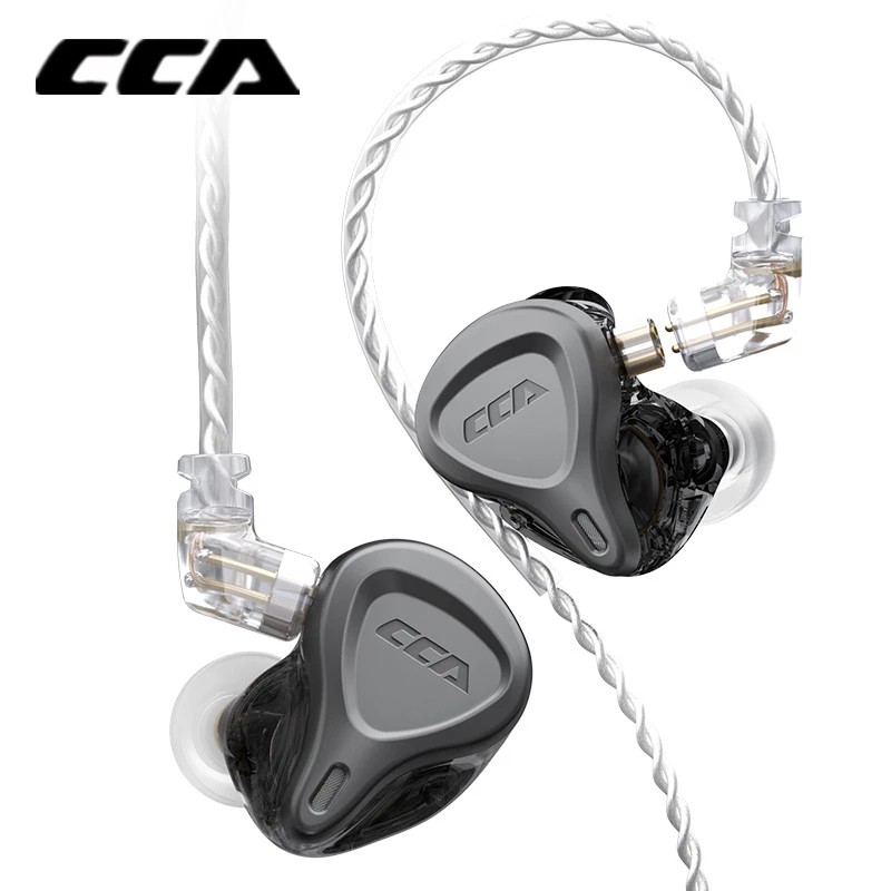 CCA CSN 1BA+1DD Hybrid Earphone In Ear Earbuds Monitor Headphones HIFI