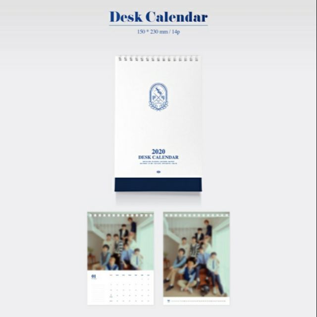 Onhand Sf9 Seasons Greetings Sg 2020 Desk Calendar Shopee Philippines