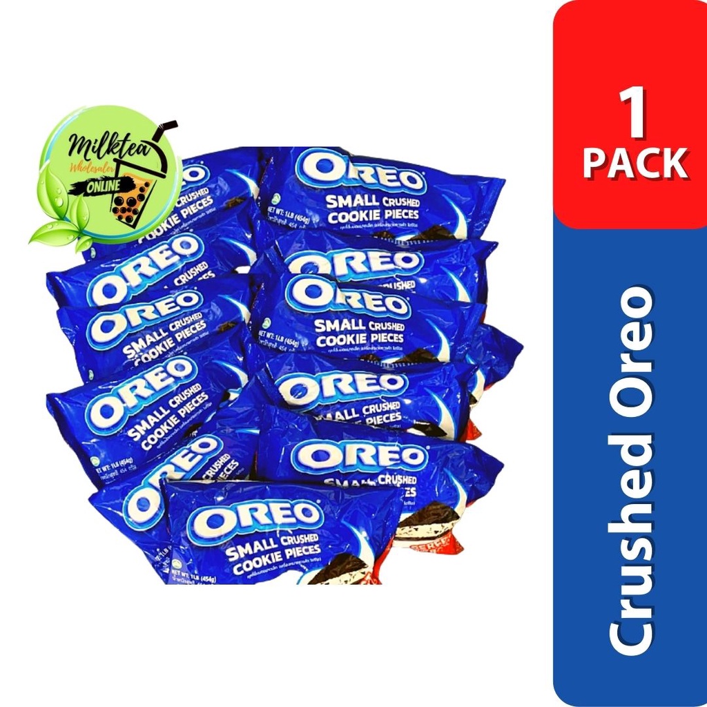 Crushed Oreos 454 grams (toppings for milk tea and desserts) Shopee Philippines