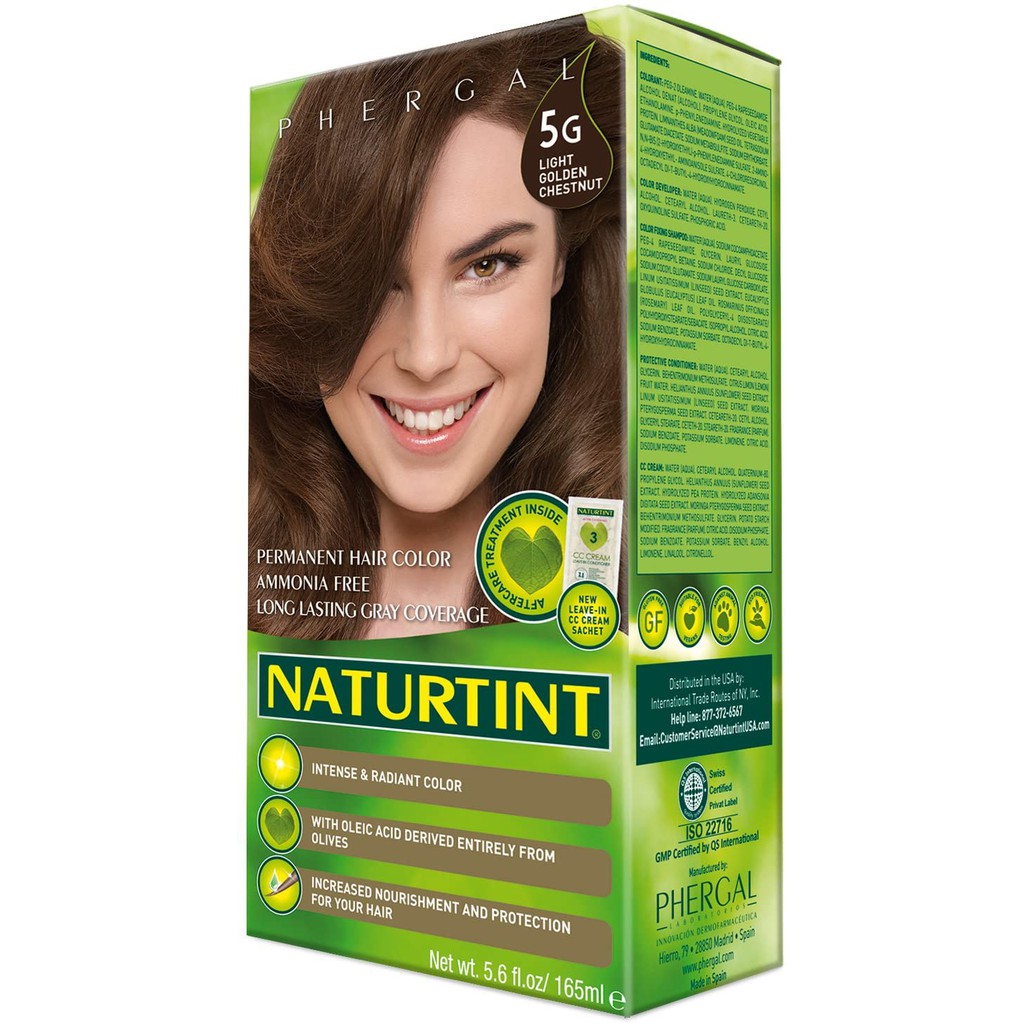 Naturtint Naturally Better Permanent Hair Color in 5G Light Golden ...