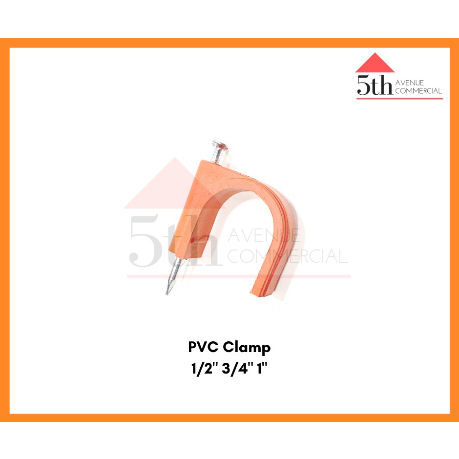 PVC Clamp 1/2" 3/4" 1" (sold per pair) Shopee Philippines