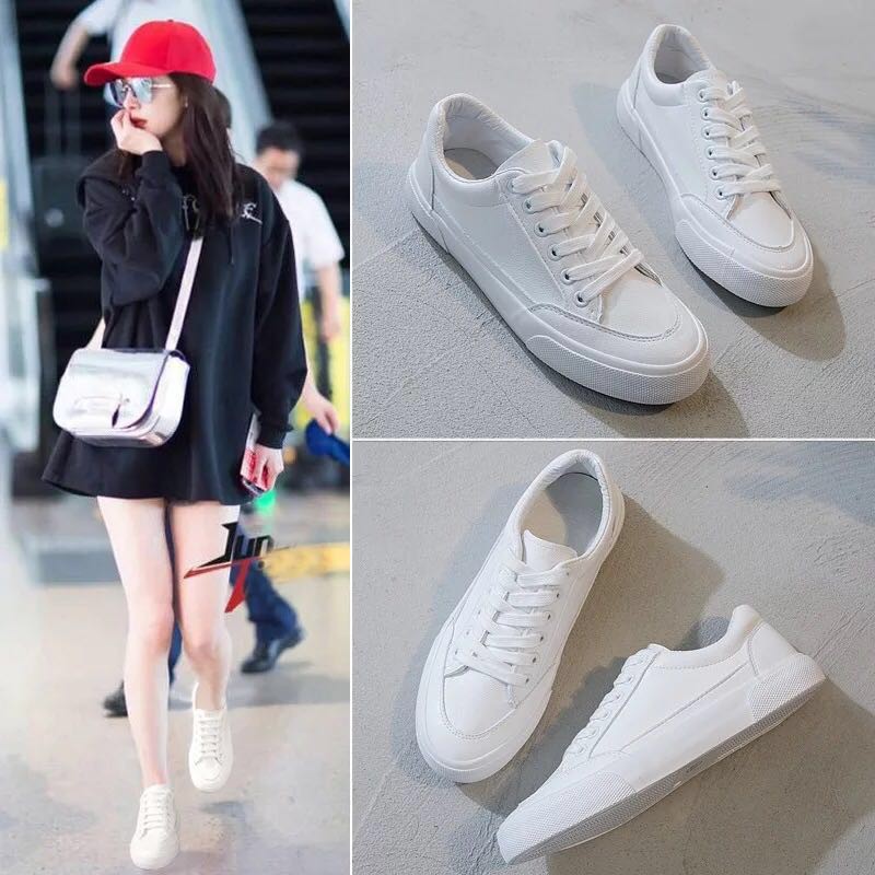 korean white shoes