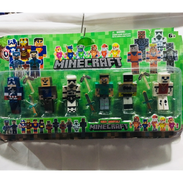 minecraft toy figures