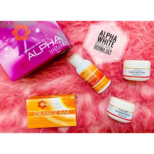 alpha white renewal set