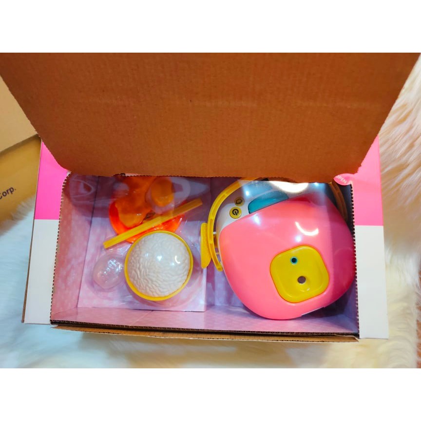 Rice COOKER live toy /New giftset for kids rice cooker toy pretend play