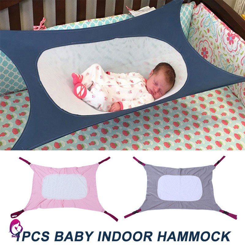 Newborn Baby Hammock Swing Folding Infant Crib Safety Nursery