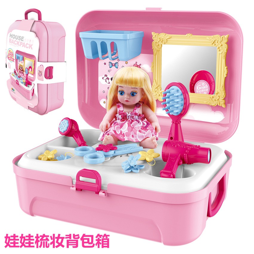 girl makeup table