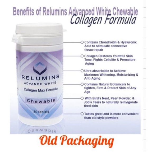 100% Authentic Relumins Chewable Collagen Max Anti-aging