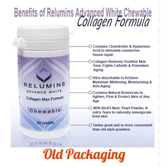 100% Authentic Relumins Chewable Collagen Max Anti-aging