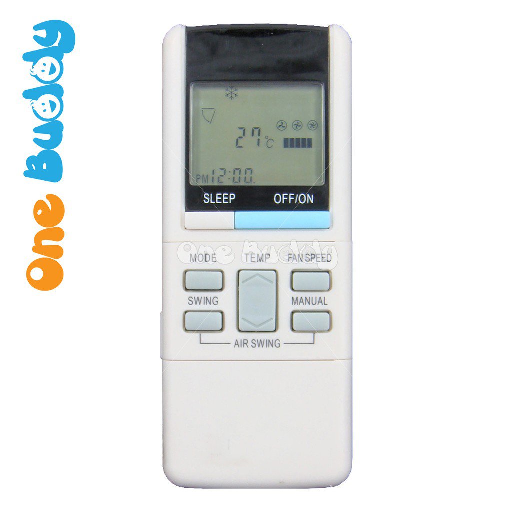 Carrier aircon remote control replacement [a75c382, a75c416] Shopee