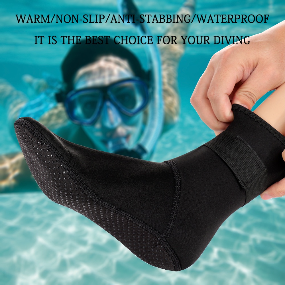 Super Stretch 3mm Neoprene Water Shoes Scuba Surfing Swimming Diving Socks Boots 