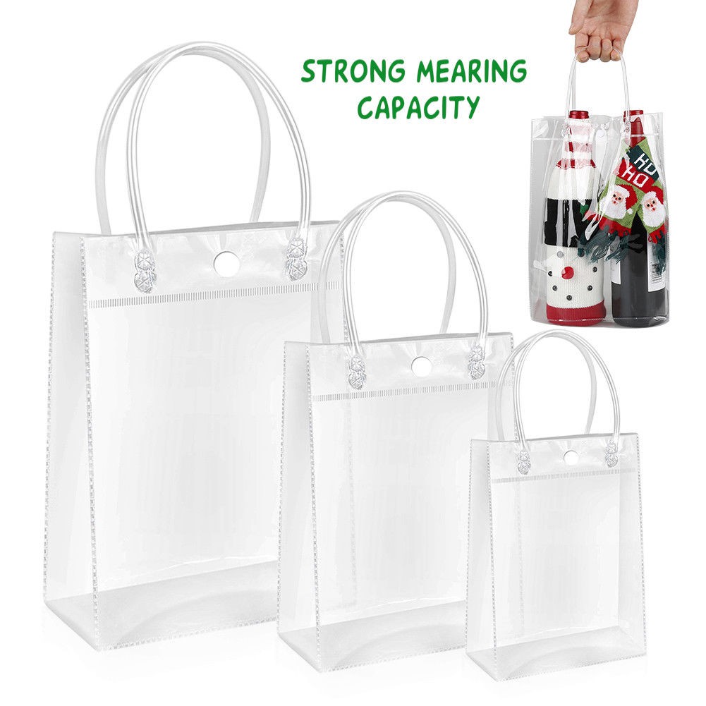 transparent shopping bag