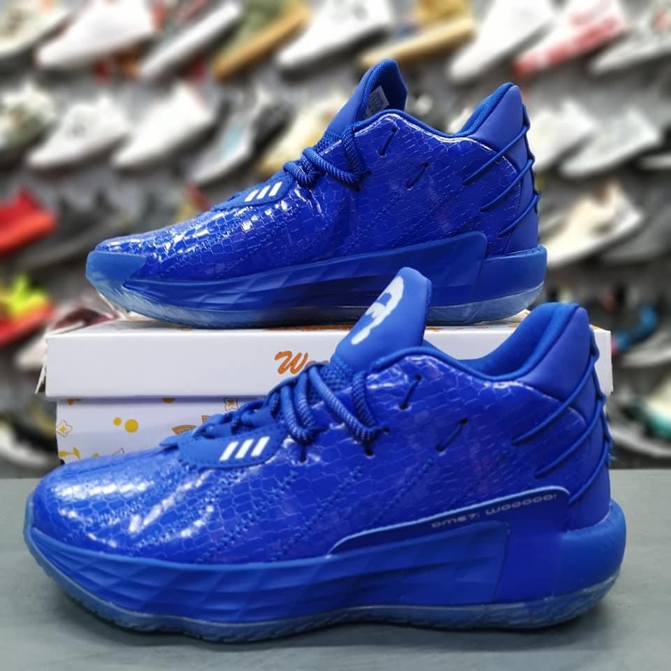 Adidas Mens Dame 7 x Ric Flair Blue | Shopee Philippines