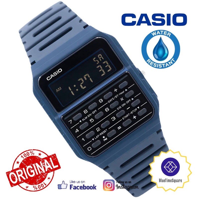 Ca 53wf 2b Ca 53wf 2bdf Casio Vintage Data Bank Watch Shopee Philippines