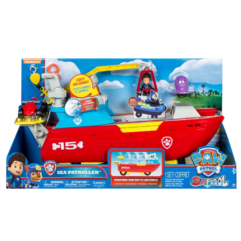 paw patrol sea patroller boat