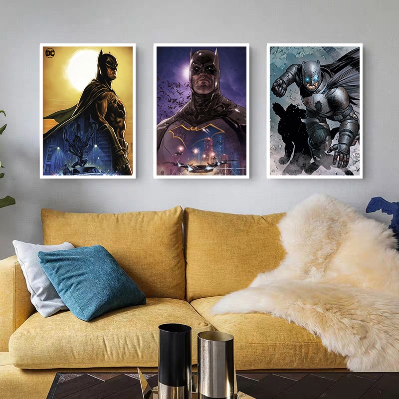 16"x22"Marvel hero batman canvas print painting home decoration picture wall art 
