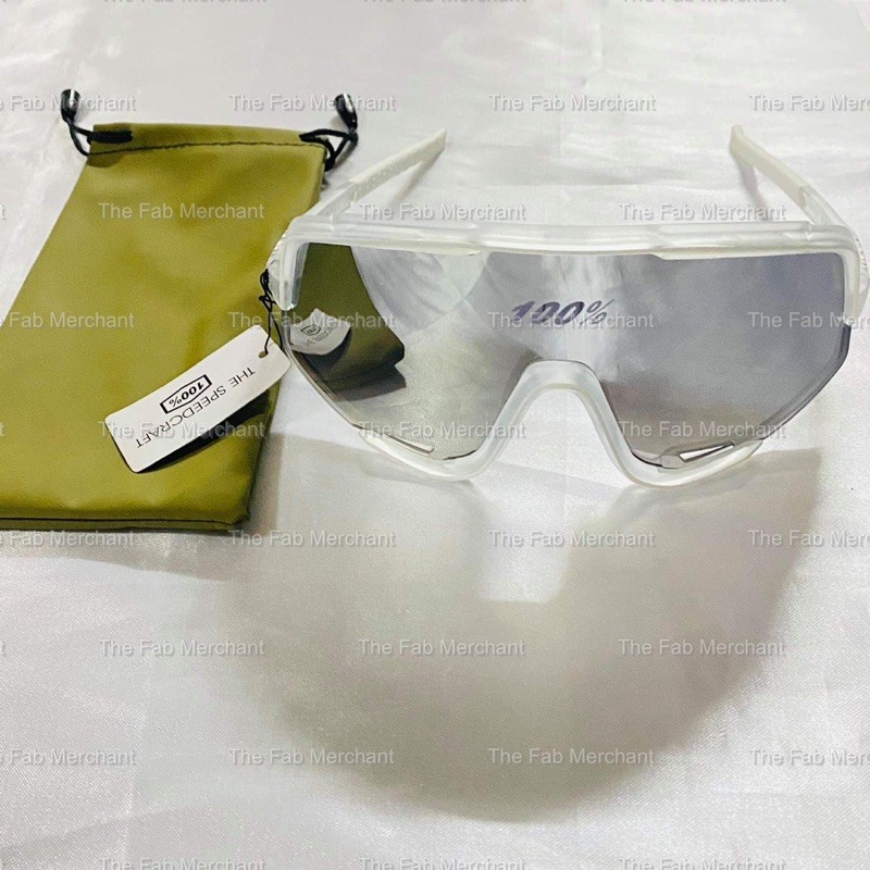 25413 1 Cycling Shades Dark Lens and Clear Glass Frame Bike Glasses