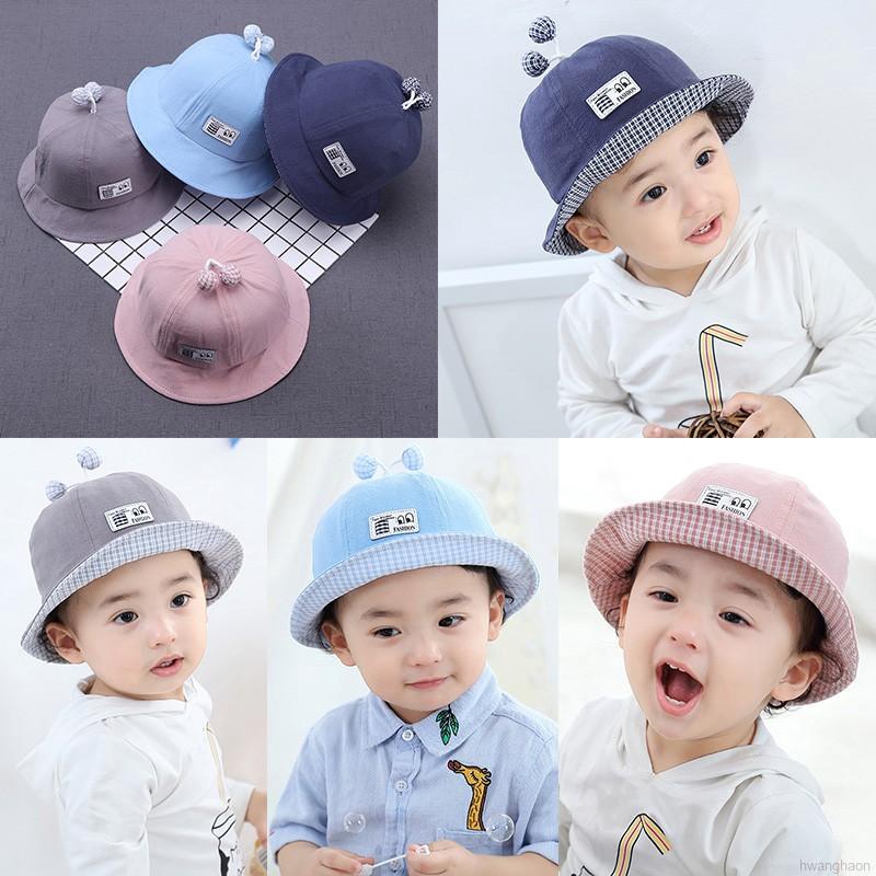 Kids Bunny Ears Hat Cap Bucket Hats Girls Boys Unisex Cosy 2018 Children Fashion 