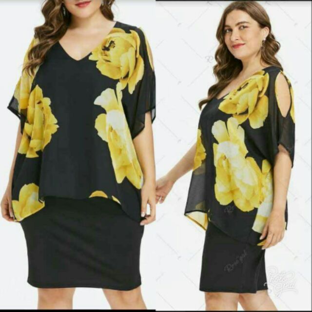 plus size chiffon cover up