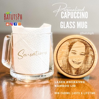 BatutsPh - Personalized Clear Glass Mug Collection Double Glass Custom Cup baso Gift Giveaway Coffee #9