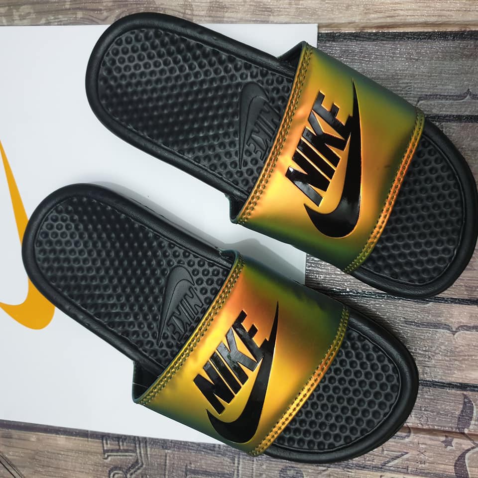 2020 Nike Bennasi galaxy Slides Sandals (women) | Shopee Philippines