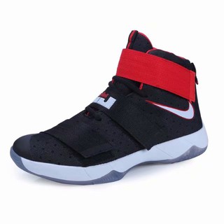 Lebron with strap Basketball shoes highcut for mens design | Shopee ...