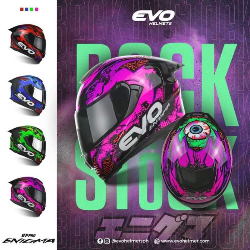 EVO HELMET GTPRO ENIGMA Shopee Philippines