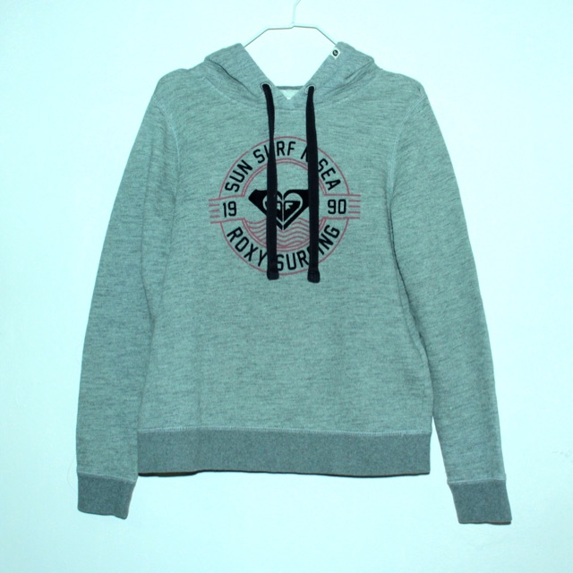 roxy grey hoodie